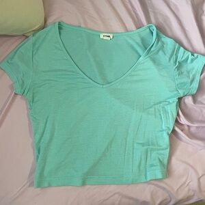 22 Garage Mint Green Top